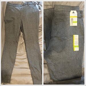 Gray Tapered Trousers